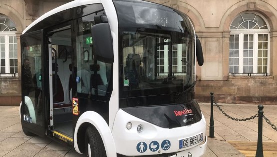 Zwei kostenlose und 100% elektrische Pendelbusse in Rosheim eingeweiht