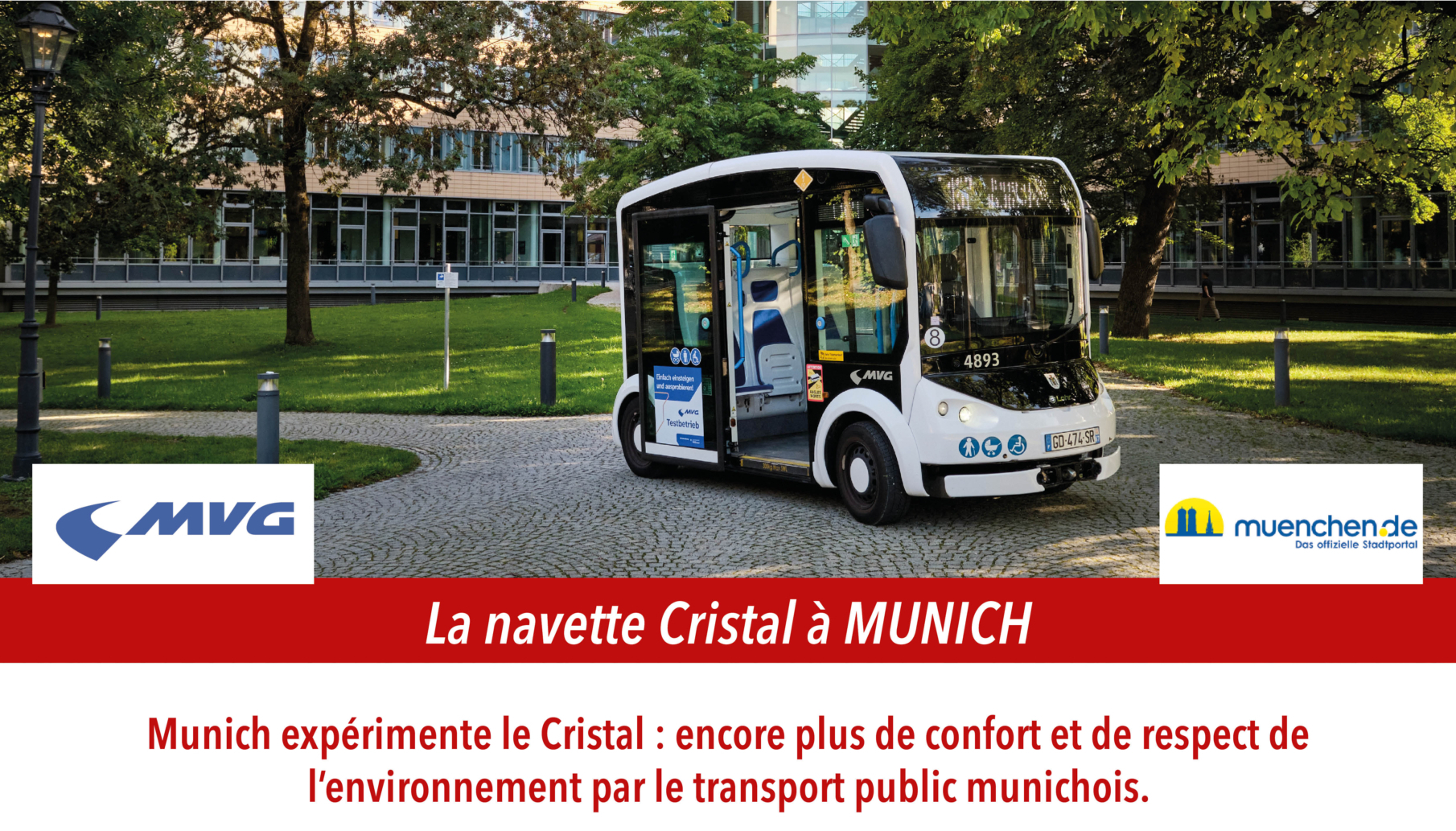 La navette Cristal à Munich