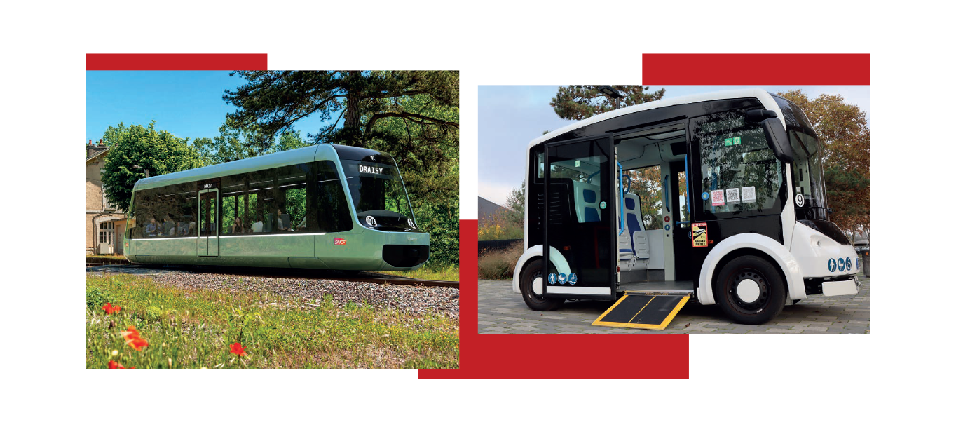 100 % électrique : la navette CRISTAL et le train léger DRAISY à MOBCO 2026 – Paris Expo Porte de Versailles